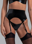 Latex Marilyn Suspender Belt